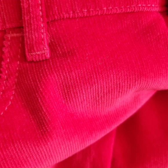 Abercrombie & Fitch Red corduroy Size W28 / 6 - Picture 4 of 8